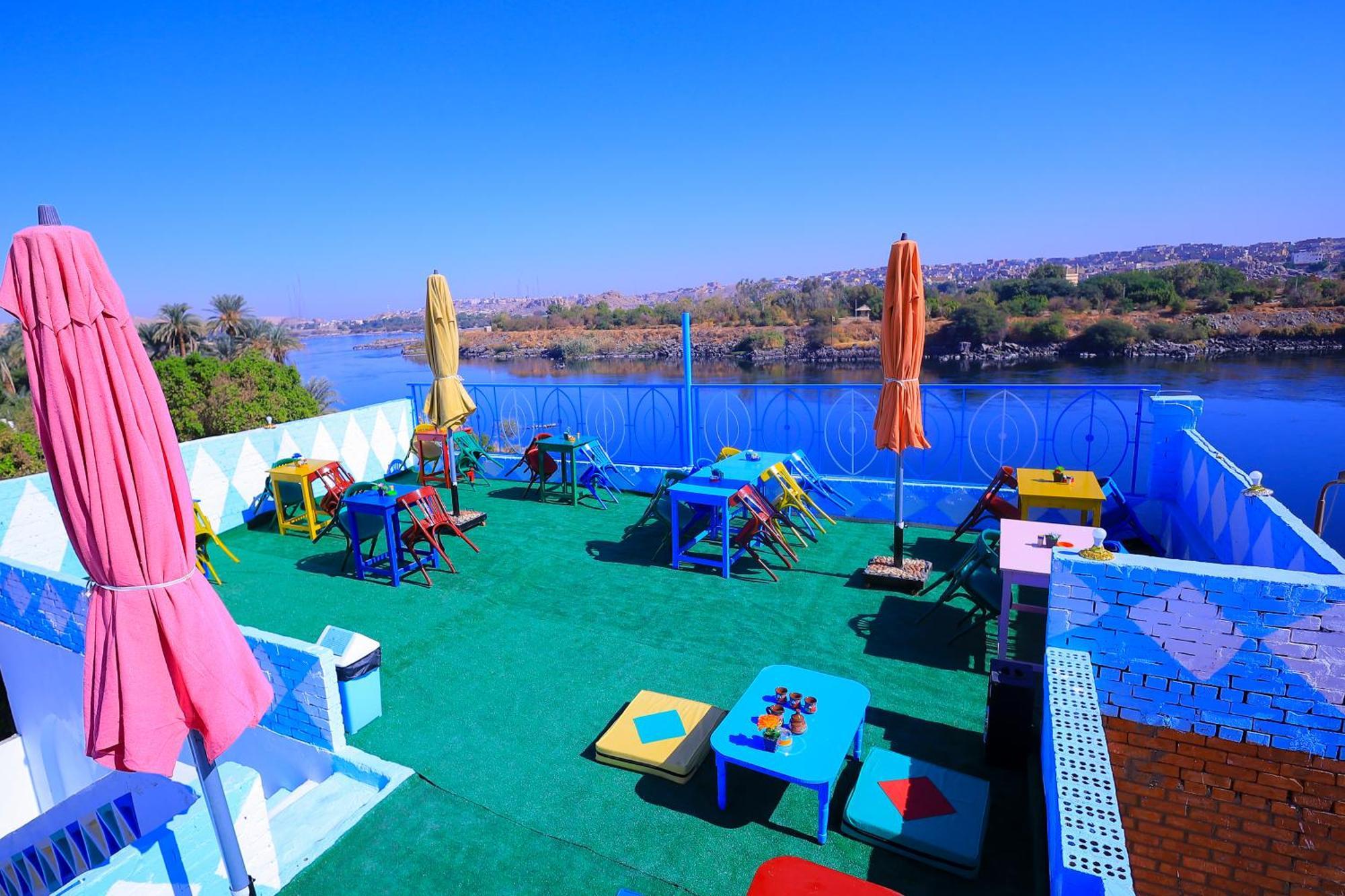 Nubian Popeye - Roof Top - Nile View Aswan Zewnętrze zdjęcie