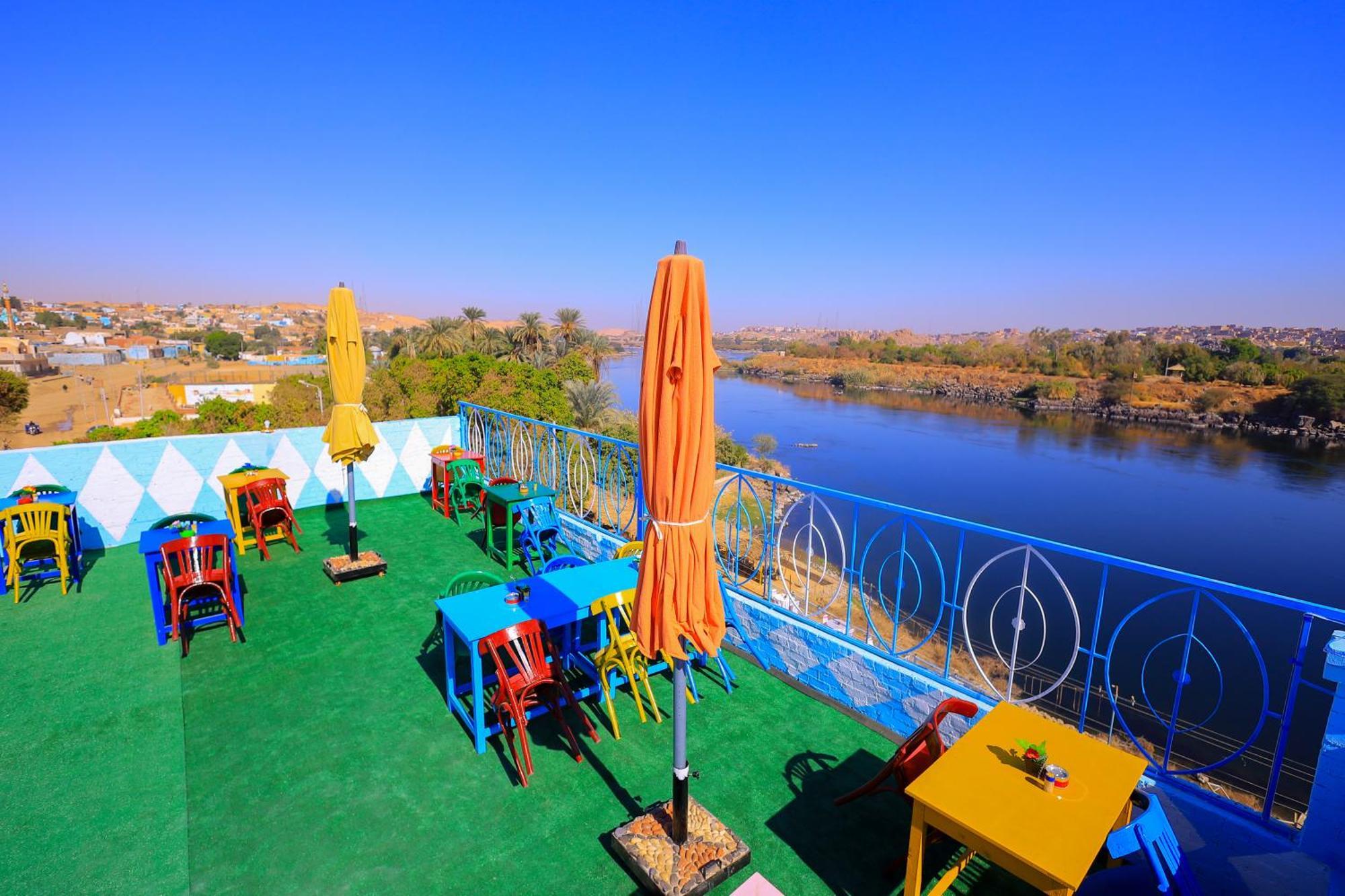 Nubian Popeye - Roof Top - Nile View Aswan Zewnętrze zdjęcie