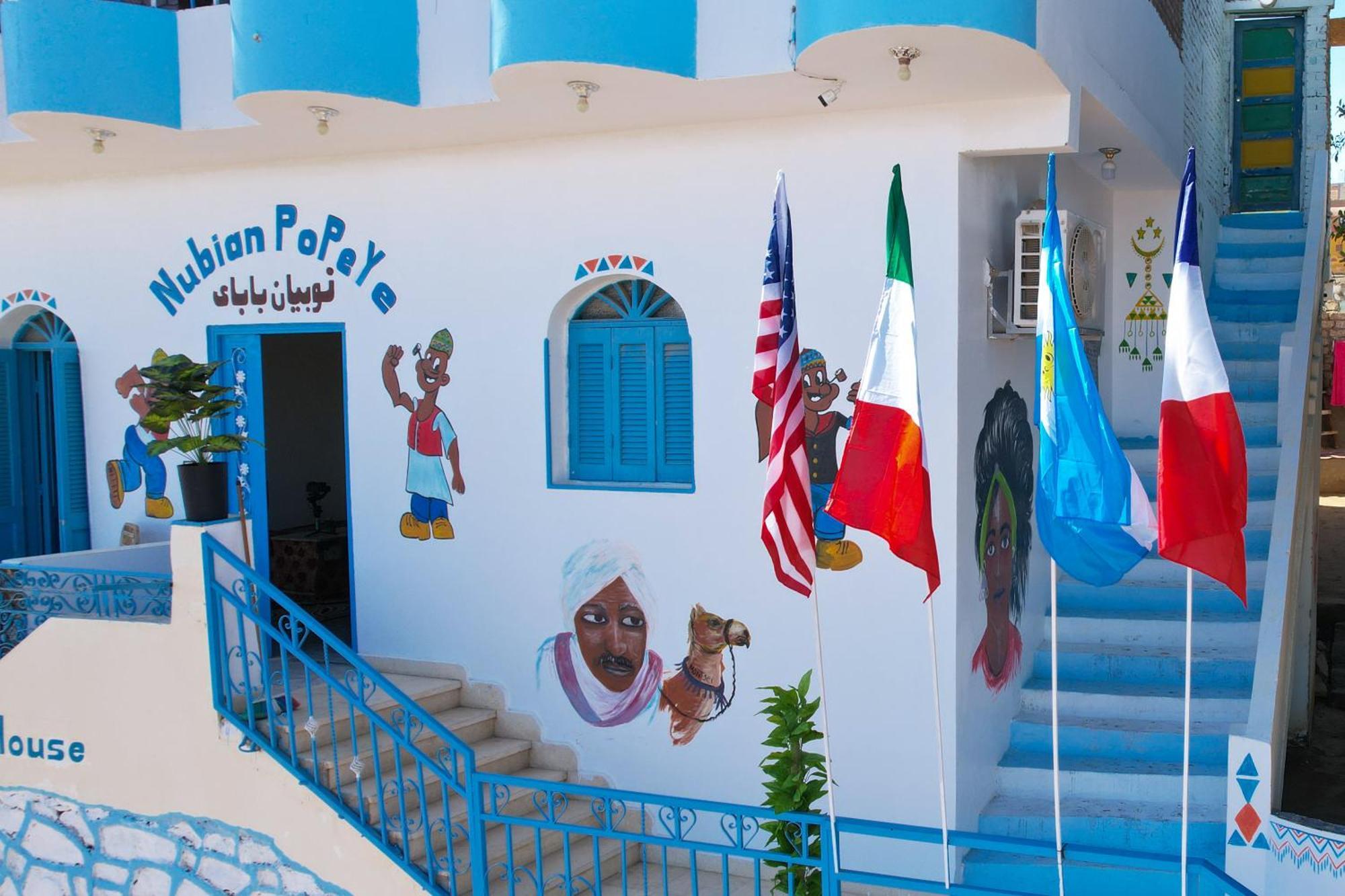 Nubian Popeye - Roof Top - Nile View Aswan Zewnętrze zdjęcie