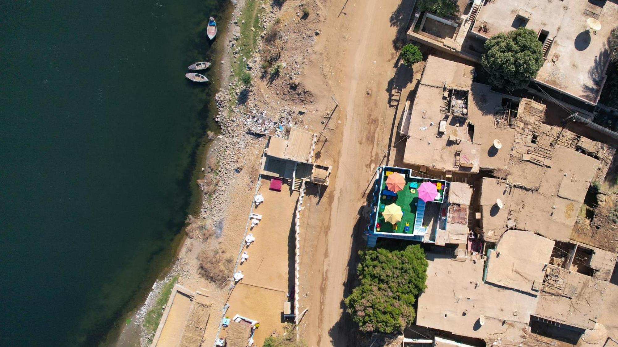 Nubian Popeye - Roof Top - Nile View Aswan Zewnętrze zdjęcie
